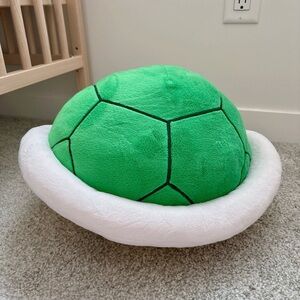 Large Koopa green shell pillow plush 15” Super Mario Bros